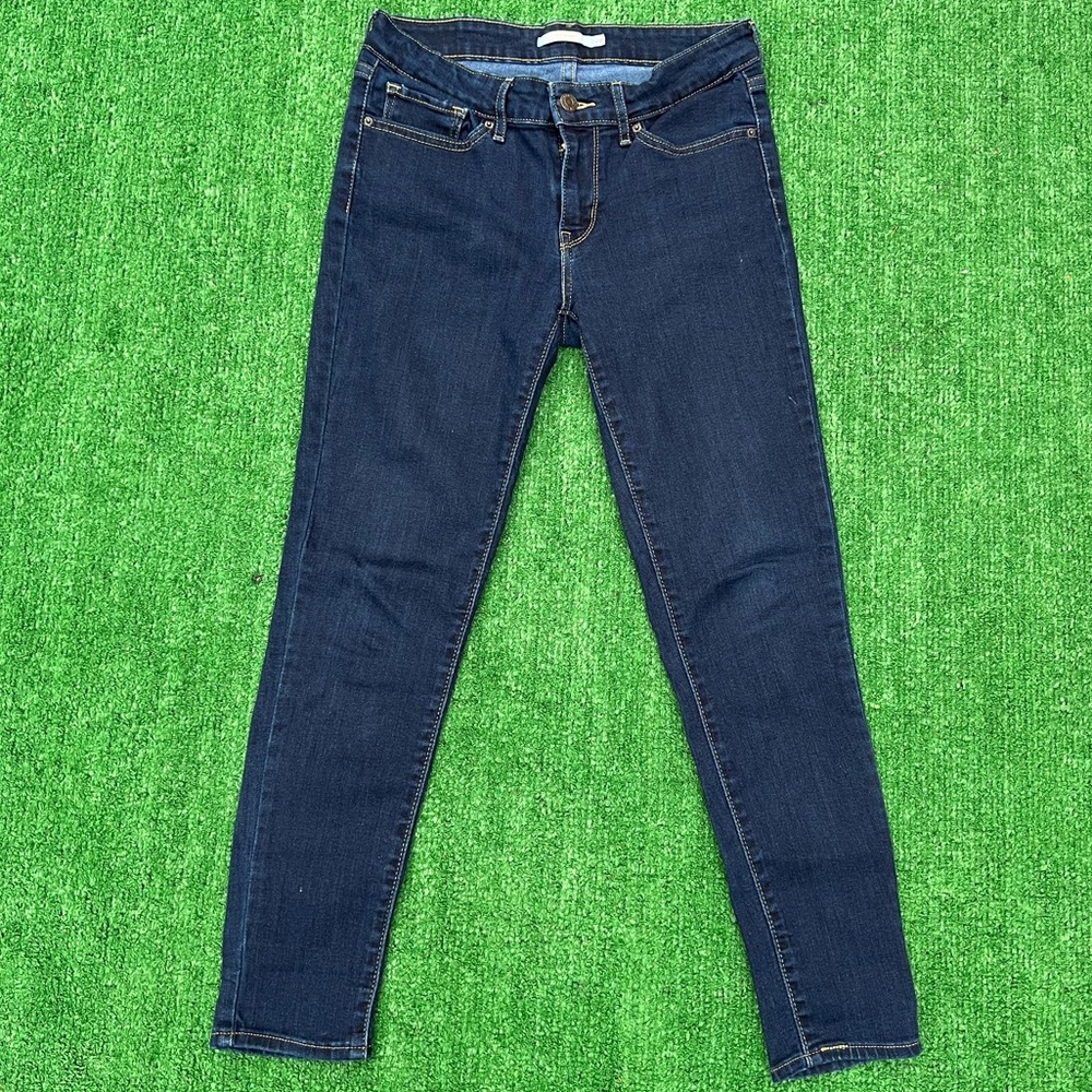 LEVIS 711 Skinny Dark Blue (28)